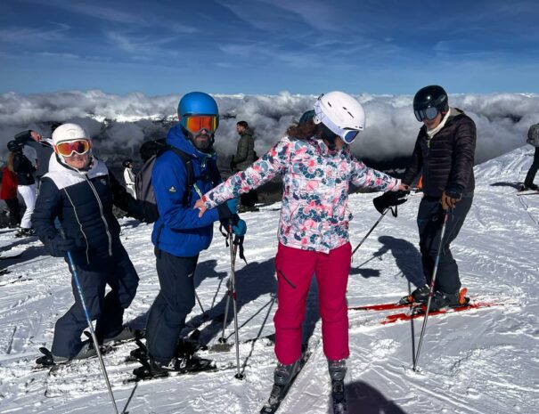 weekend ski groupe