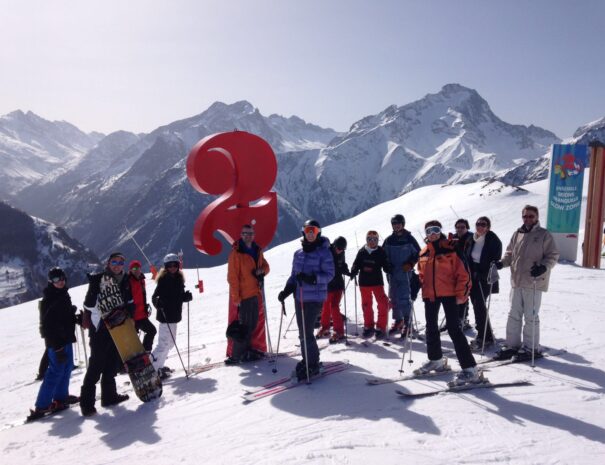 week-end ski groupe CSE Alpes