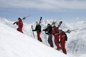 journée ski à La Plagne