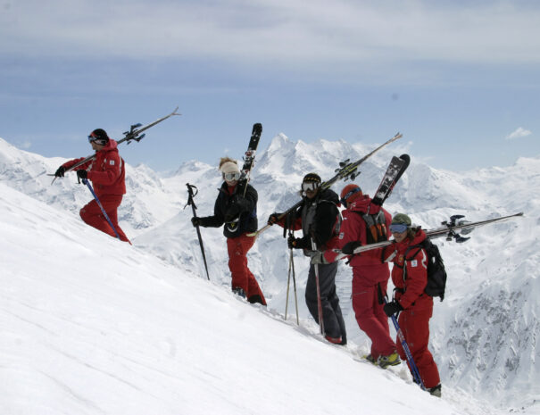 journée ski à La Plagne