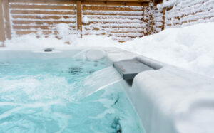 séance spa au séminaire ski aux Orres