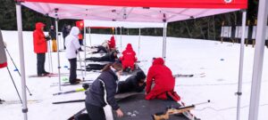 activité initiation au biathlon, séminaire en montagne à Megève