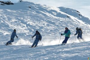 journée ski à La Plagne