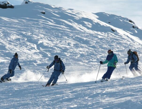 journée ski à La Plagne