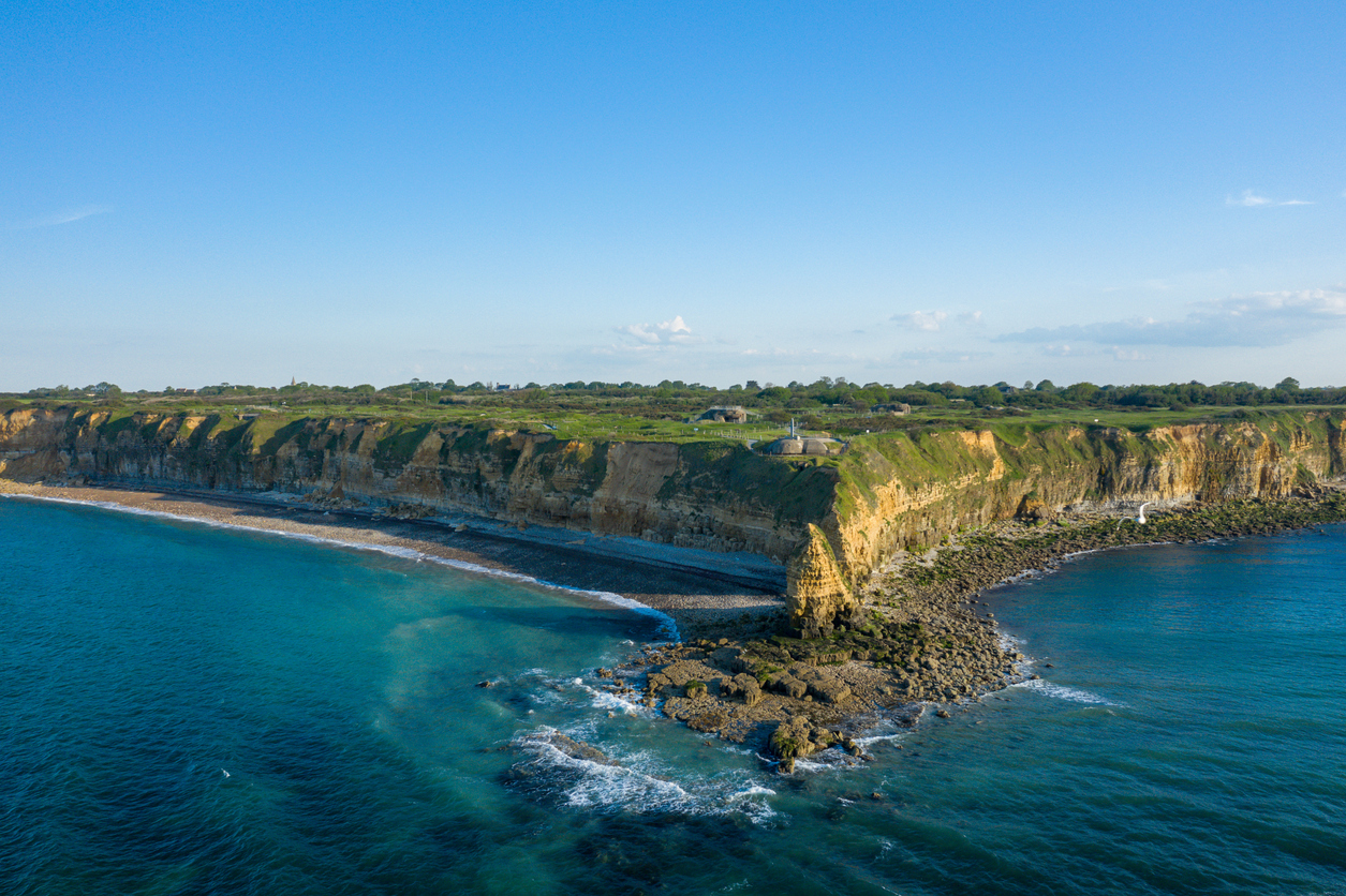 Normandie paysage falaise