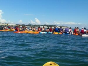 kayak sur mer La Rochelle