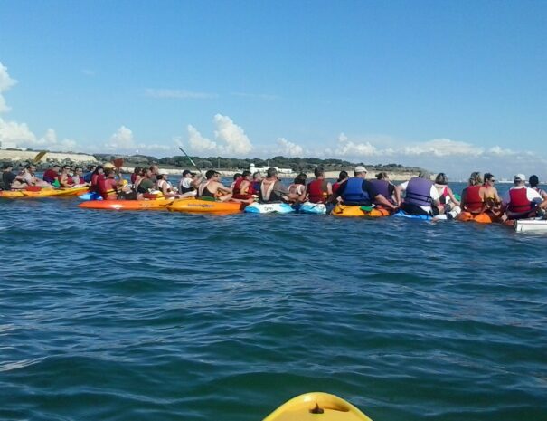 kayak sur mer La Rochelle