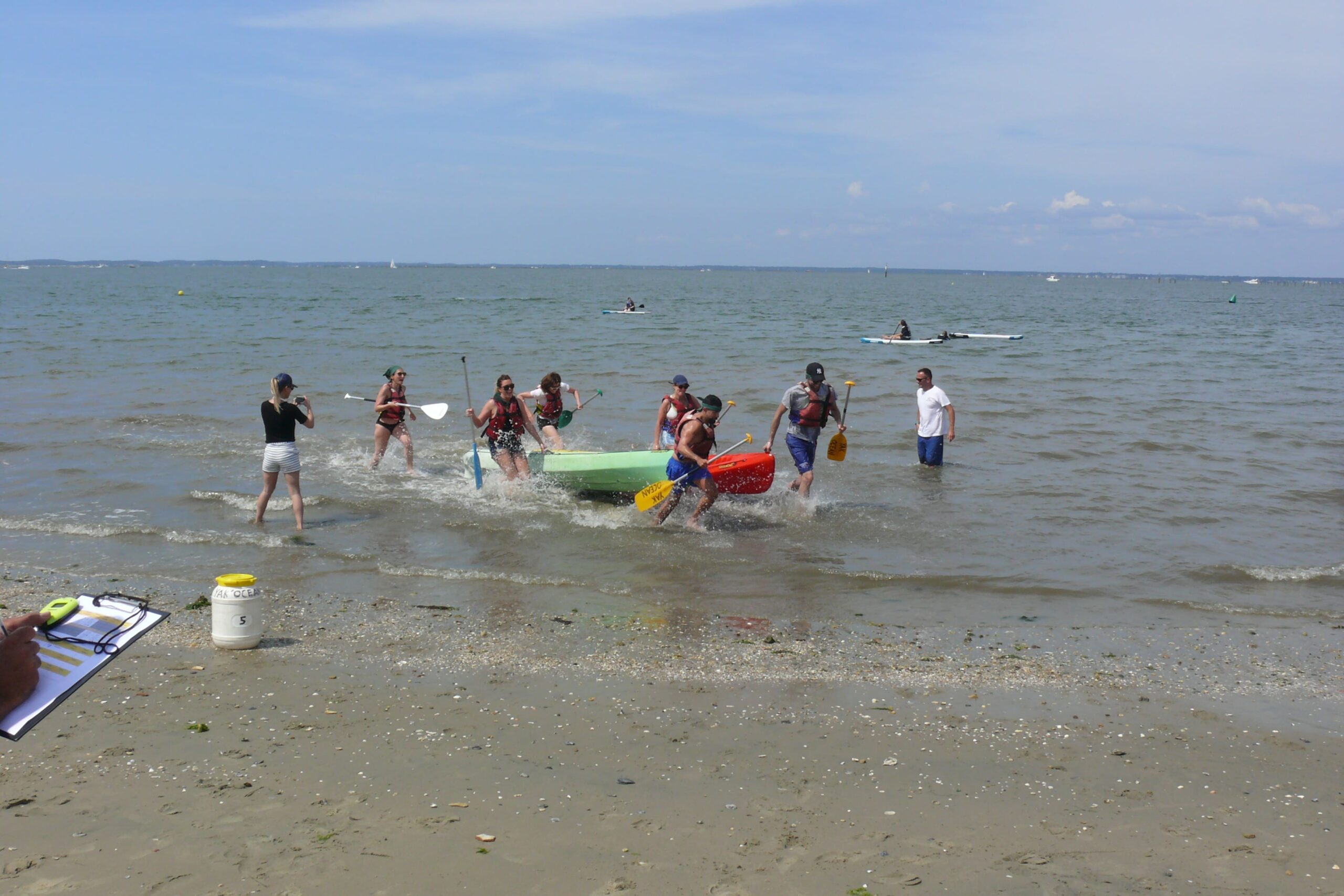 cap ferret groupe kayak