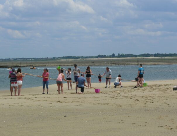 team-building plage cap Ferret